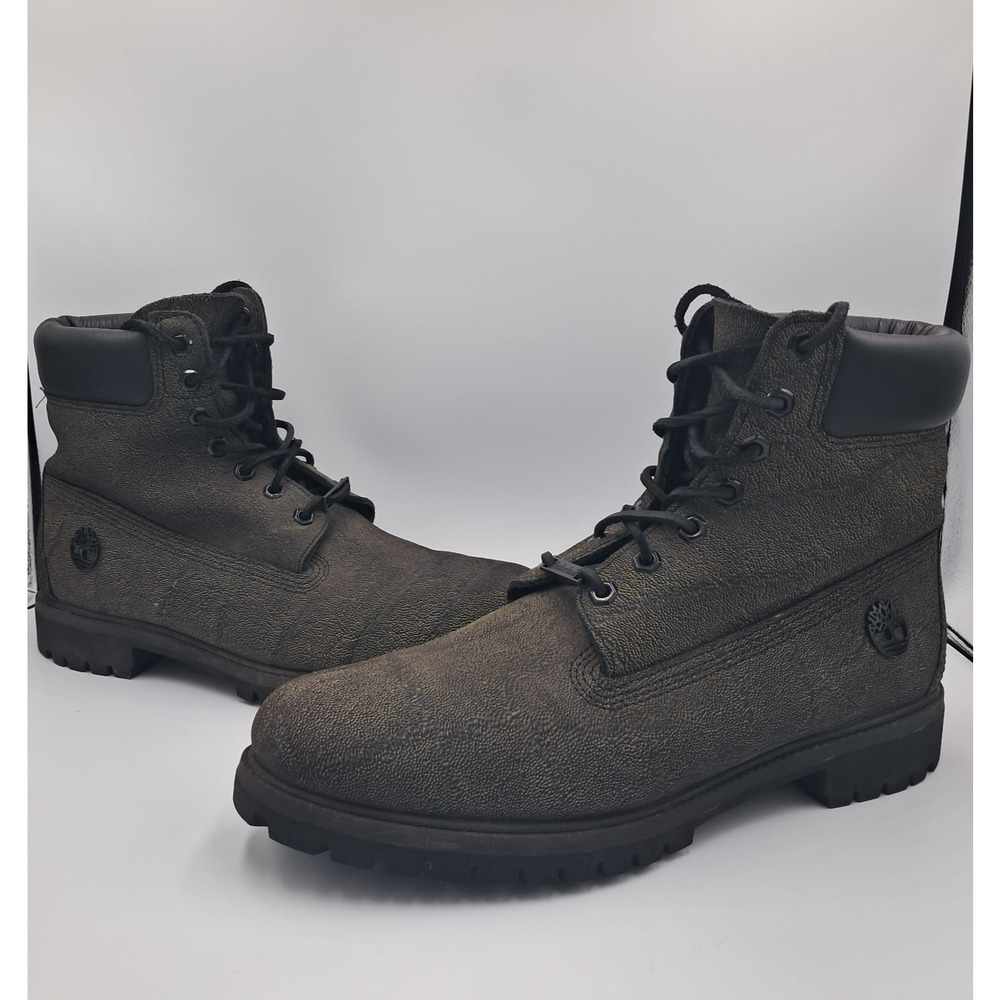 Size 12 - Timberland - 6' - Inch Premium Helcor 'Mammoth - Black Limited Release